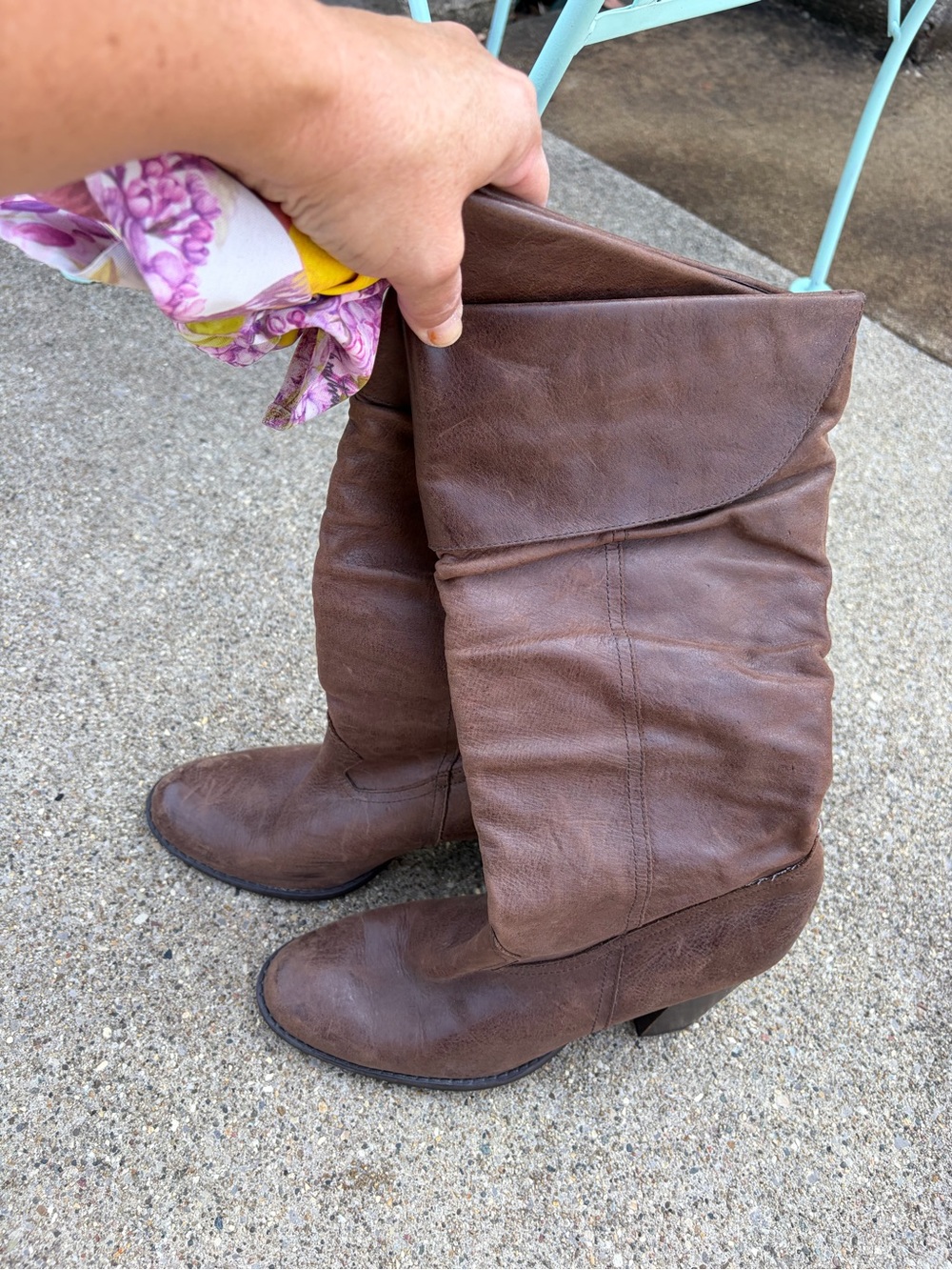 Classic Brown Leather Mid-Calf Women’s Boots